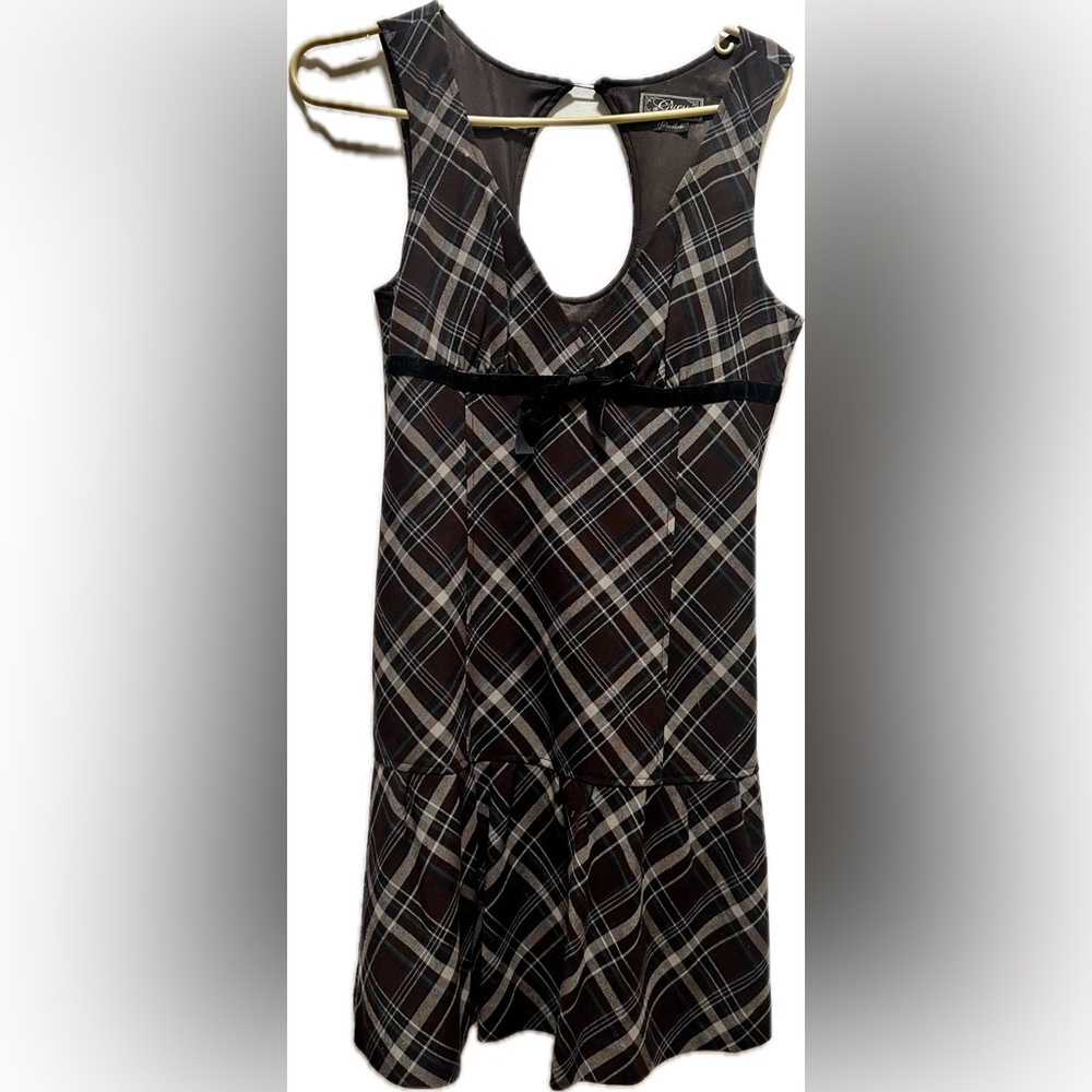 Guess C 2008 women’s plaid jumper